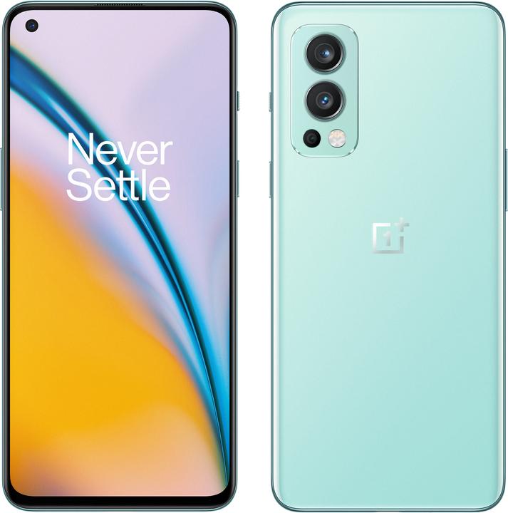 Produktbild OnePlus Nord 2 (12GB) (256 GB, Blue Haze, 6.43", Dual SIM, 50 Mpx, 5G)