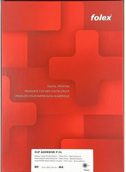 Immagine prodotto Folex Adesivo P CL (50 g/m², 50 x, A4)