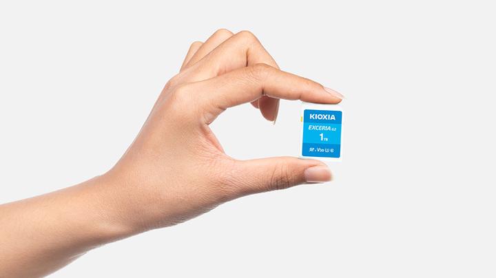 Immagine prodotto Kioxia Exceria G2 Scheda SD da 1TB (1000 GB, microSDXC, U3, UHS-I)
