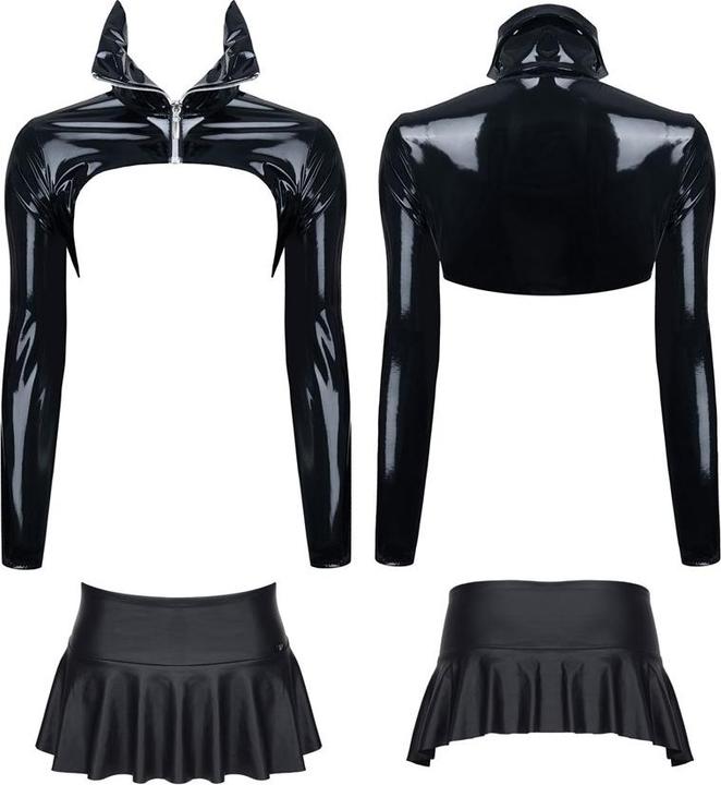 Image du produit Regnes Fetish Planet Ensemble veste et mini-jupe pour homme (S)