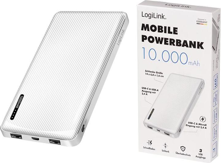Actual product image LogiLink Prüfen (10000 mAh, 12 W, 12 Wh)