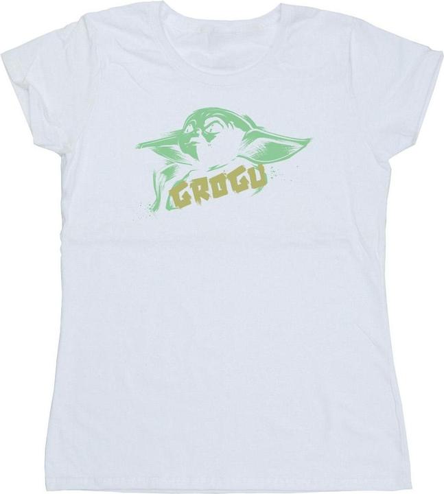 Immagine prodotto Star Wars The Mandalorian Grogu The Child Splat Maglietta Donna (XXL)