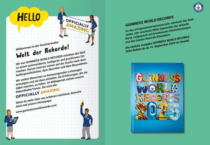 Actual product image Ravensburger Guinness World Records School Planner 2024/2025 (German)