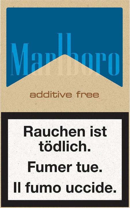 Produktbild Marlboro Additive free Blue