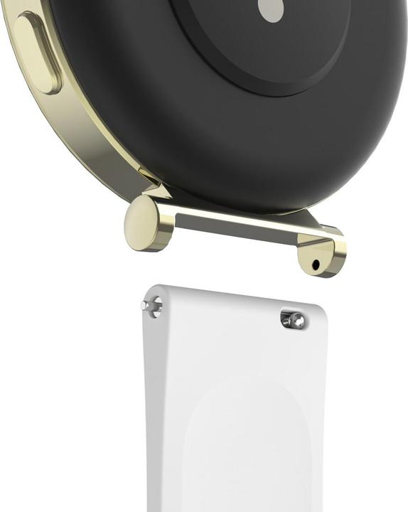 Produktbild Hama Armband zum Wechseln für Smartwatch 7000, Silikon, Weiss (Silikon)
