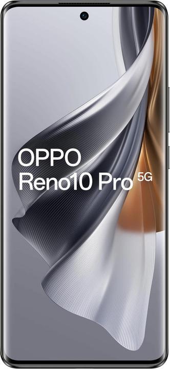 Actual product image OPPO Reno 10 Pro (256 GB, Silvery Grey, 6.70", Dual SIM, 50 Mpx, 5G)