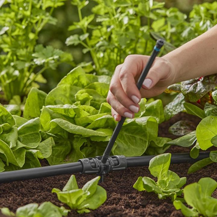 Produktbild Gardena Micro-Drip-System T-Stück für Sprühdüsen (Tropfbewässerung Verbinder + Abzweiger)