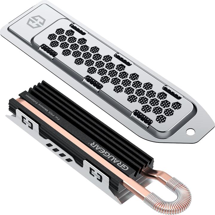 Graugear Kühlkörper SSD M.2NVMe 2280 für PS5 Speichererweit.