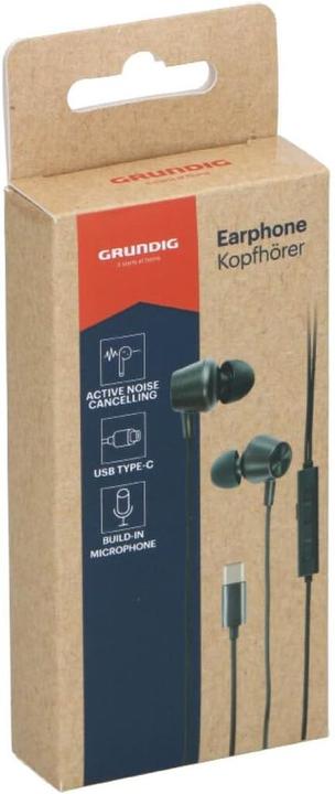 Actual product image Grundig Wired Earphones ANC (ANC, Cable)
