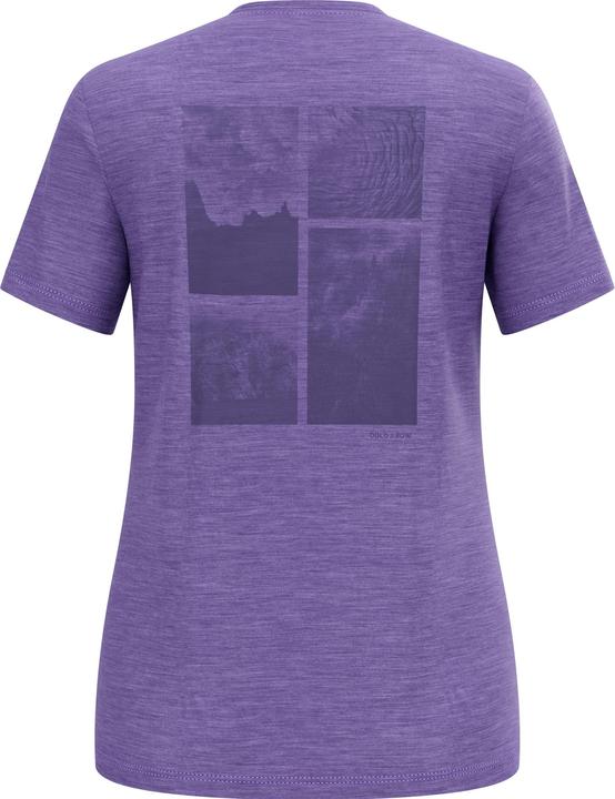 Actual product image Odlo Women's X Pow Merino Tencel T-Shirt Crew Neck S/S (M)
