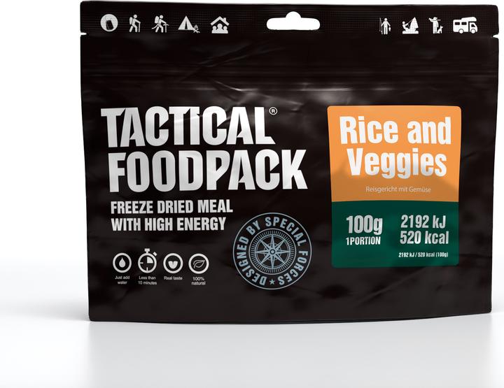 Immagine prodotto Tactical Foodpack Riso e verdure (100 g)