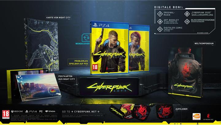Productafbeelding Cyberpunk 2077 - Day One Edition (PS4, Meertalig)