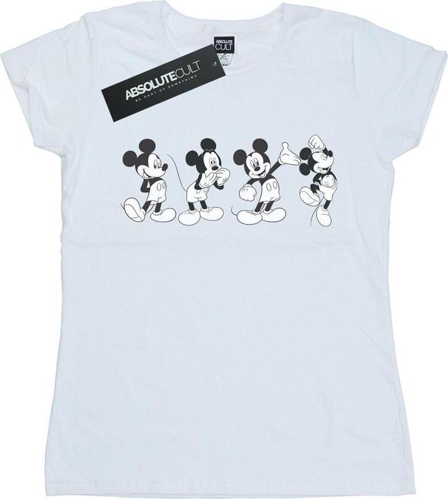 Immagine prodotto Disney Mickey Mouse Four Emotions Maglietta Donna (L)
