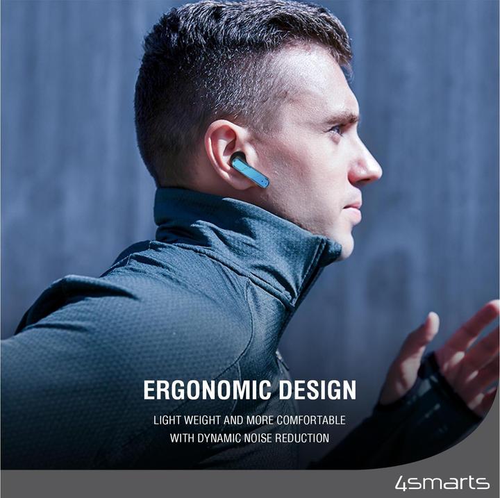 Actual product image 4smarts TWS Bluetooth Headphones GameBuds (No noise cancelling, 24 h, Cable)