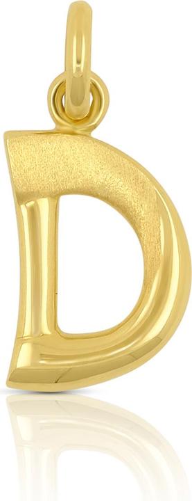 Muau Buchstabe (750/18 K Gelbgold)