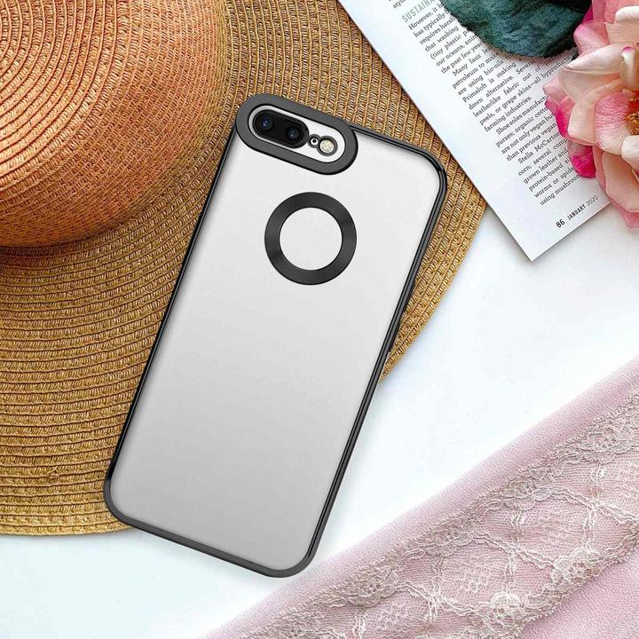 Actual product image Cadorabo TPU Chrome Case with Camera Protector for Apple iPhone 7 PLUS / 7S PLUS / 8 PLUS (Apple iPhone 7 Plus, Apple iPhone 7s Plus)