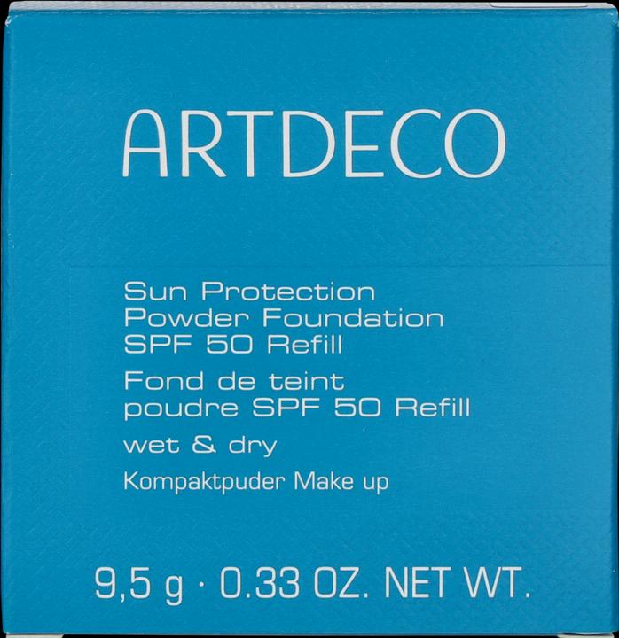 Actual product image Artdeco Sun Protection Powder Foundation SPF 50 (50 Dark Cool Beige)