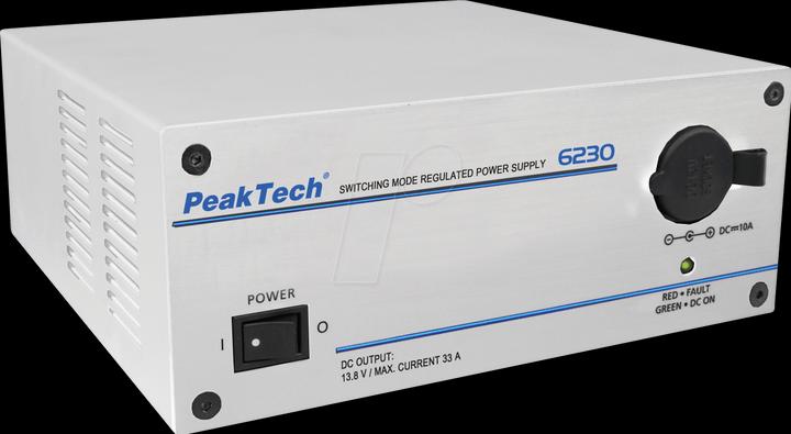 Image du produit Peaktech 6230 Alimentation à découpage pour équipements radio, 10