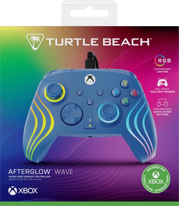 Immagine prodotto Turtle Beach Afterglow Wave Wired Controller · XB · Blue (Xbox One S, Xbox Series X, Windows)