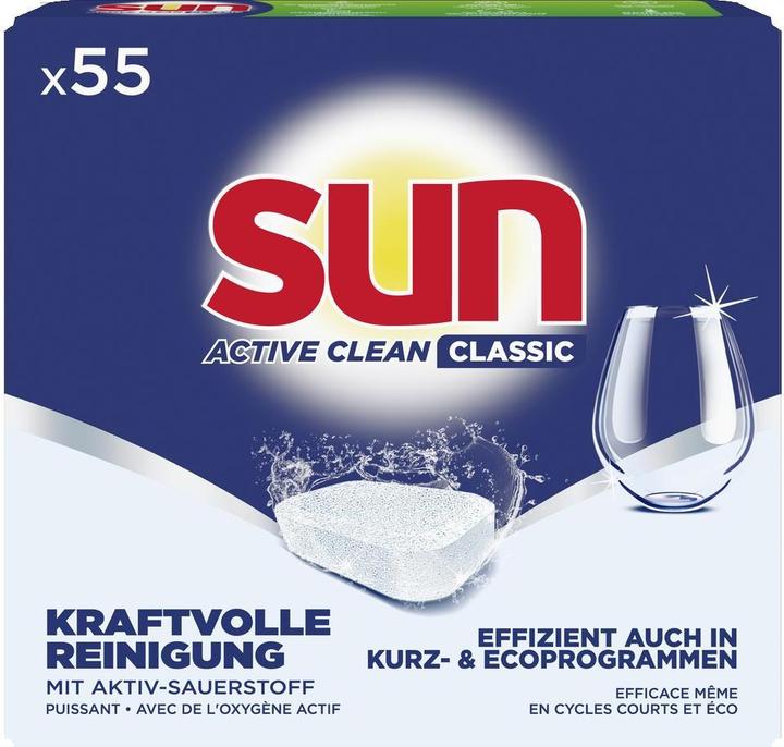 Actual product image Sun Classic Active Clean Tabs Regular 55x (Tabs)