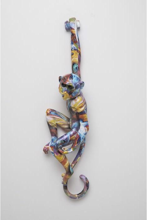 Actual product image Kare Design Wall Object Hanging Ape Colorful