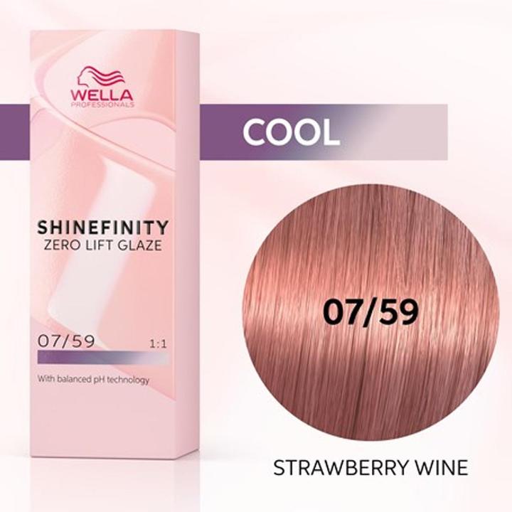 Produktbild Wella Shinefinity Zero Lift Glaze 60ml 07/59 (07, 59 Cendre)