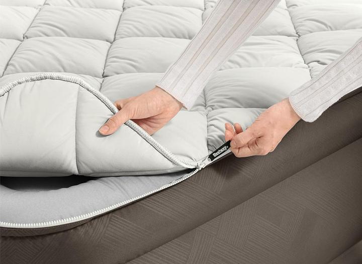 Actual product image Bestway Fortech Duvet Top Airbed Queen Built-in (152 x 203 cm)