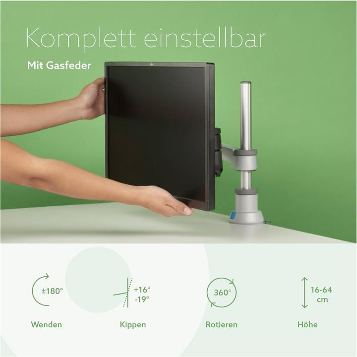 Produktbild R-Go Tools Tischhalterung Caparo 4 D2 Schwarz/Silber (Tisch, 40")