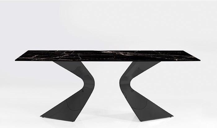 Produktbild Kare Design Tisch Gloria Keramik Schwarz 200x100cm (200 x 100 x 75 cm)