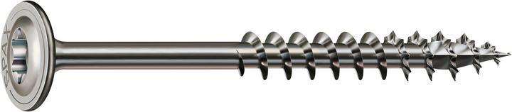 Actual product image Spax HI.FORCE, 8 x 300 mm, 50 pieces, partially threaded, disc head, T-STAR plus T40, 4CUT, stainless (50 Screws per piece)