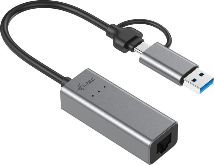 i-tec USB-C Ethernet adapter (USB-C 3.1 Gen 1, RJ45 2.5 Gigabit Ethernet (1x))