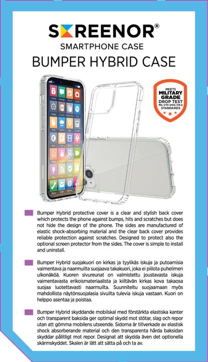 Immagine prodotto Screenor Paraurti Honor 200 trasparente (Honor 200 Pro)