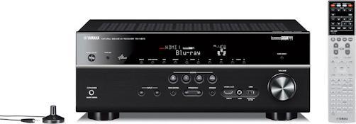 Yamaha RX-V673, 7.2 Netzwerk Rec, Airplay, 150W, 4k, Schwarz (Receiver)