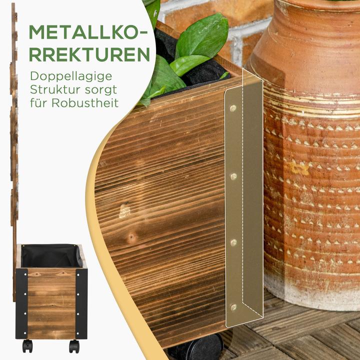 Produktbild Outsunny Hochbeet mit Rankhilfe