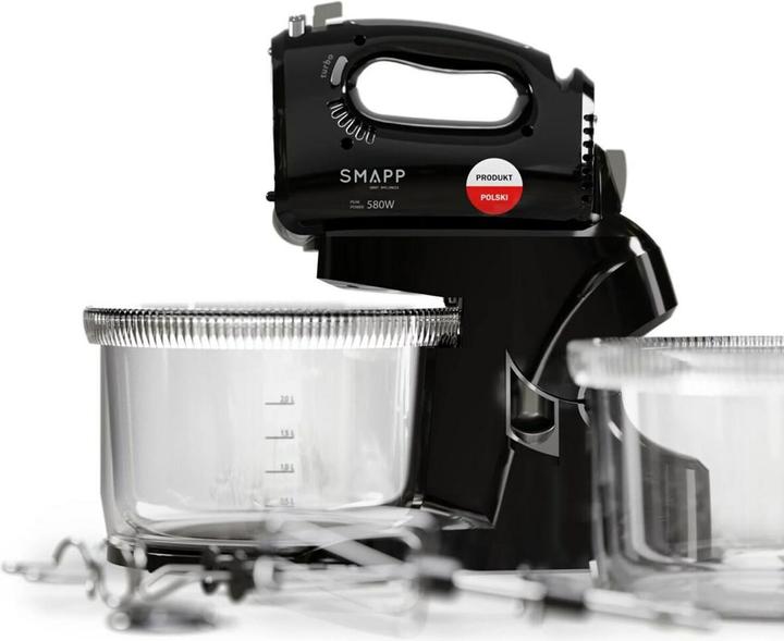 Image du produit Smapp Mixeur à main Mixeur avec bol 451.88 2 bols noir Acheter en toute sécurité avec livraison à domicile (580 W)