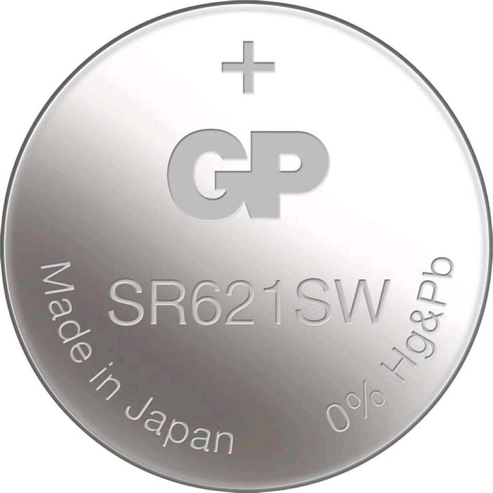 Actual product image GP Batteries GP Watch battery silver oxide 364 SR621SW 1.55V low drain 1pc. (1 pcs., SR60, 18 mAh)