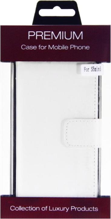 Produktbild OEM Slim Leather Book Case for Galaxy S5 mini - White 4250710554669 (Samsung Galaxy S5 Mini)