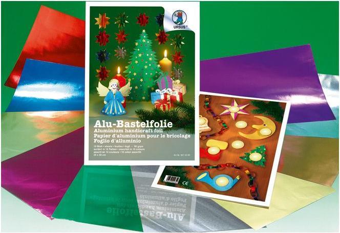 Produktbild Ursus Alu-Bastelfolie (90 g/m², 1 x)