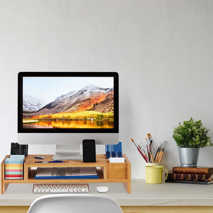 Produktbild Relaxdays Desk Screen Riser