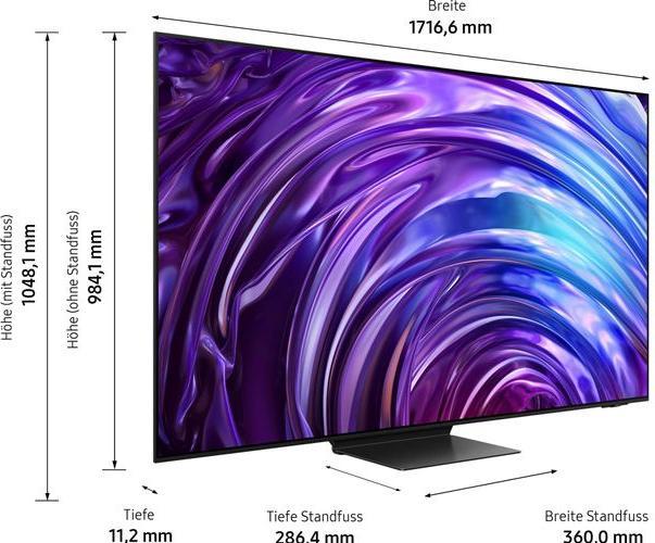 Immagine prodotto Samsung QE77S95D (UE) (77", S95D, OLED, 4K, 2024)