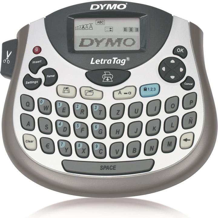 Actual product image Dymo LetraTag LT-100T + Tape label printer Direct thermal DPI QWERTY