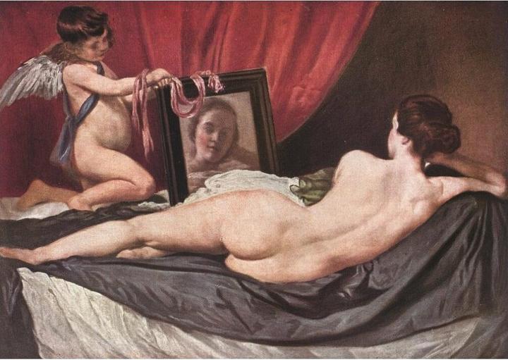 Actual product image Art Puzzle Puzzle 1500 Velazquez, Venus with Love, 1651 (1500 pieces)