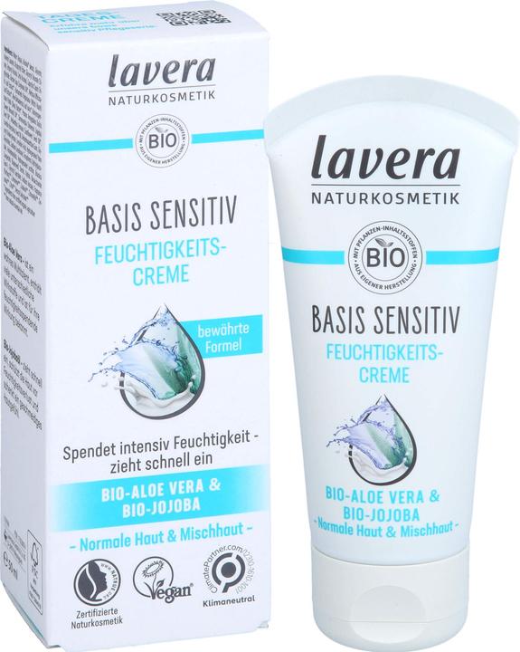 Lavera basis sensitiv (50 ml, Tagescreme, Bis SPF 10)