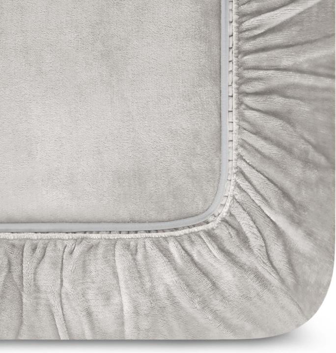 Image du produit Aspero 2 draps-housses en flanelle PERPIGNAN (100 x 200 cm)