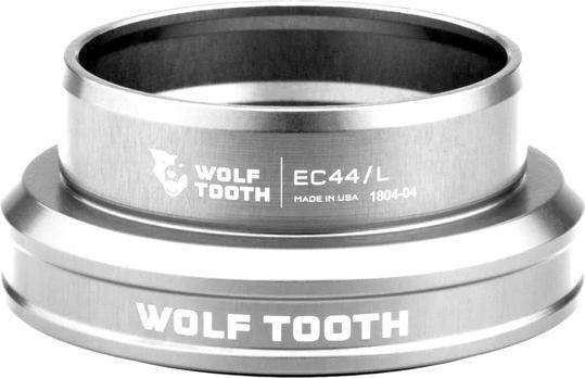 Wolf Tooth Performance Steuersatz Unterteil, 1.5", EC44/40, raw silver