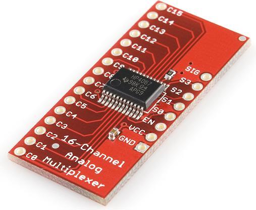 Immagine prodotto SparkFun Breakout MUX analogico/digitale (Kit elettronica)