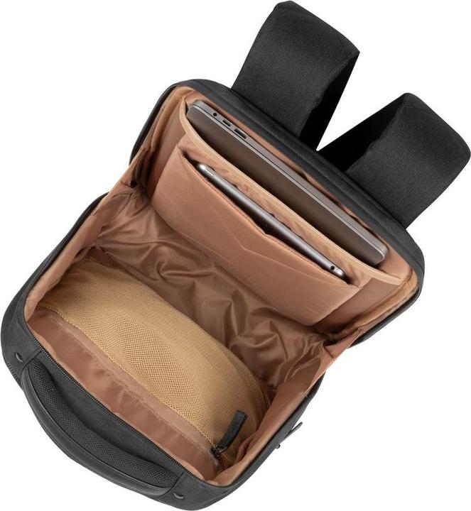 Produktbild Rivacase ECO Laptop Rucksack 14 Zoll kompatibel mit MacBook Air 15-28 x 41 x 17,5 cm - robustes Hand (14", Universal)