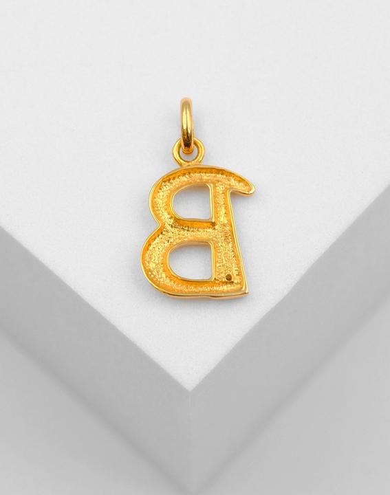 Immagine prodotto Muau Lettera (750, Oro bianco, Oro giallo 18 carati)
