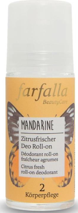 Actual product image Farfalla MANDARINE CITRUS FRESH Deo Roll-On (Roll-on, 50 ml)