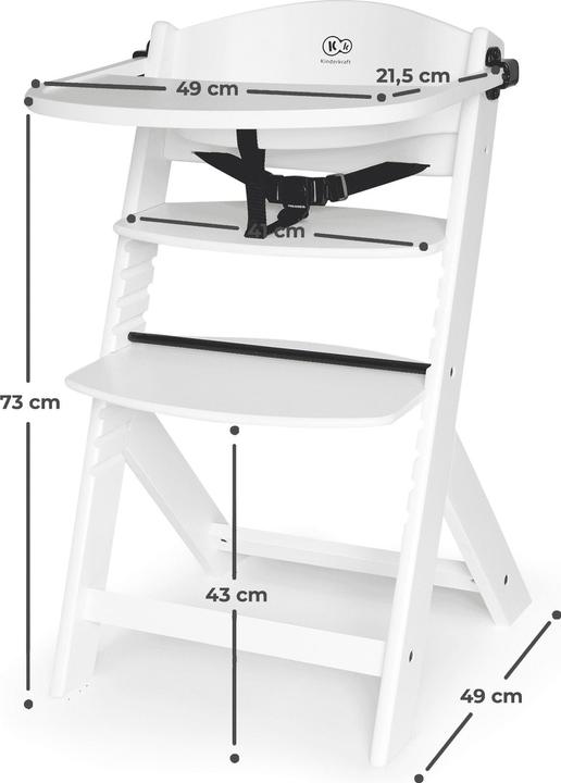 Actual product image KinderKraft Enock (Highchair)